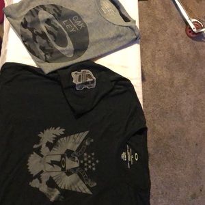 2 Oakley shirts from the Buckle